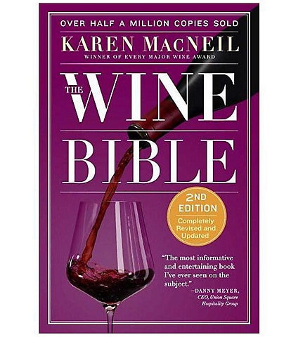 Oneida for Karen MacNeil The Wine Bible Paperback Book