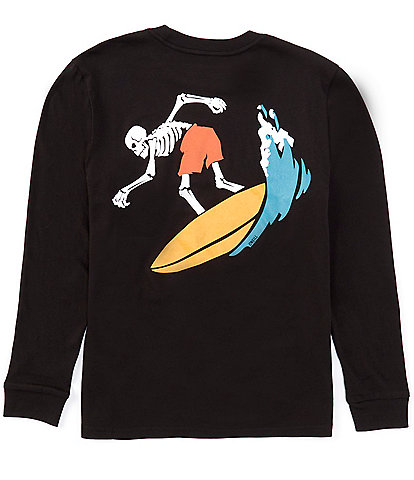 O'Neill Big Boys 8-20 Long Sleeve Bones Surfer Graphic T-Shirt