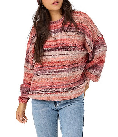 O'Neill Bayou Striped Long Sleeve Sweater