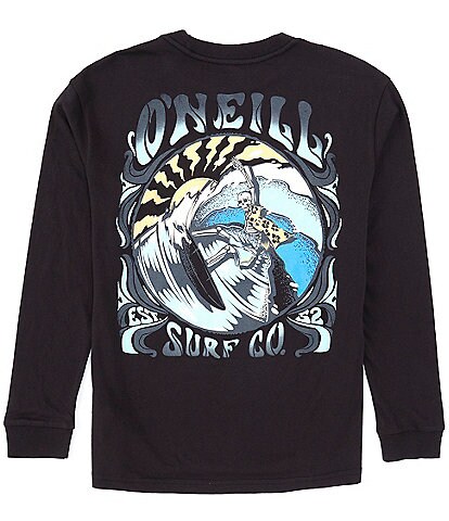 O'Neill Big Boys 8-20 Long Sleeve Skin And Bones T-Shirt