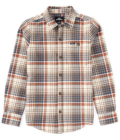 O'Neill Big Boys 8-20 Long-Sleeve Winslow Flannel Shirt