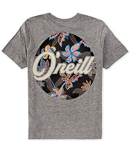 O'Neill Big Boys 8-20 Short Sleeve Combo Graphic Heathered T-Shirt