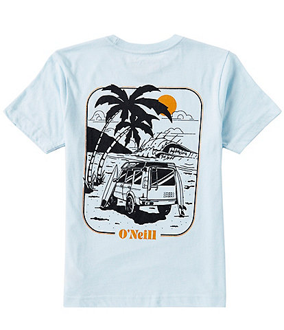 O'Neill Big Boys 8-20 Short Sleeve Crewneck Clasher Van Graphic T-Shirt