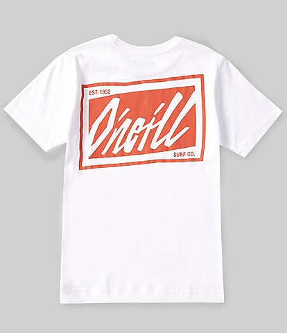 O'Neill Big Boys 8-20 Short Sleeve Skewed Graphic T-Shirt