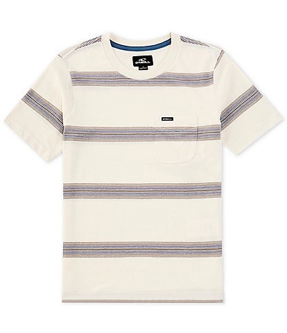 O'Neill Big Boys 8-20 Short Sleeve Smasher Yarn-Dyed-Stripe T-Shirt