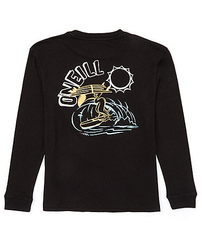 O'Neill Big Boys 8-20 Long Sleeve Surf Turkey Graphic T-Shirt