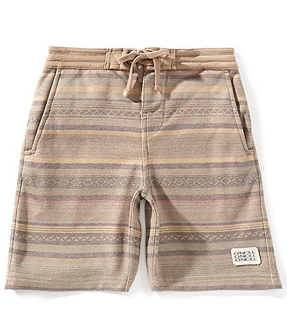 O'Neill Big Boys Cortez Sublimation-Stripe Fleece Shorts