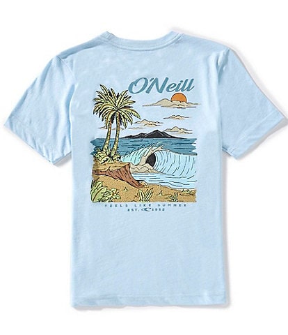 O'Neill Big Boys Short-Sleeve Shorebreak Heathered T-Shirt