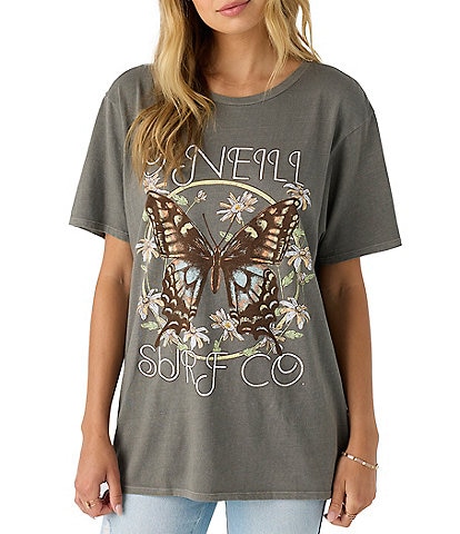 O'Neill Changes Short Sleeve Butterfly Graphic T-Shirt