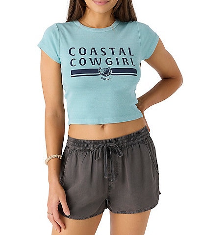 O'Neill Coastal Cowgirl Short Sleeve Cropped Baby T-Shirt