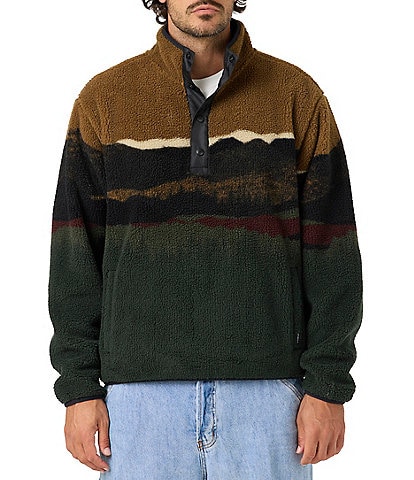 O'Neill Crestline Printed High Pile Superfleece Pullover