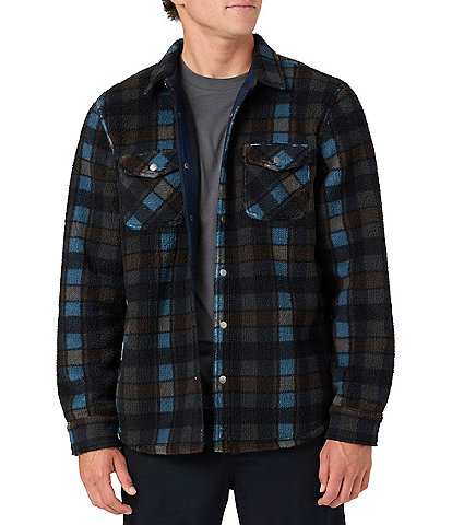 O'Neill Glacier Plaid High Pile Superfleece Shirt