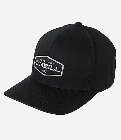 O'Neill Horizons Stretch Black Twill Baseball Hat