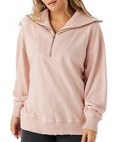 O'Neill Karma Long Sleeve Quarter-Zip French Terry Pullover