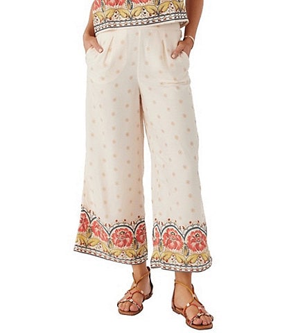O'Neill Lacey Printed Wide Leg Pants