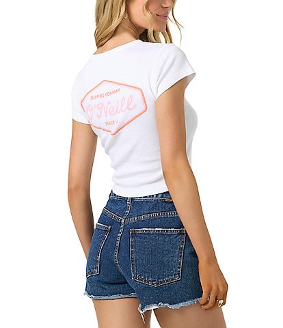 O'Neill Logo Detailed Short Sleeve Baby T-Shirt