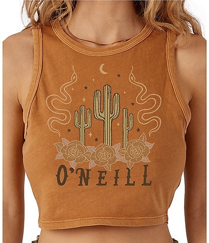 O'Neill Mojave Crop Graphic Tank Top