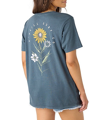 O'Neill Pacific Bloom Short Sleeve Oversized T-Shirt
