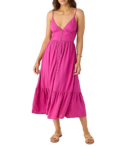 O'Neill Pilar Sleeveless Midi Dress