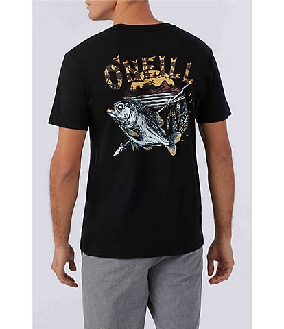 O'Neill Piranha Short Sleeve Graphic T-Shirt