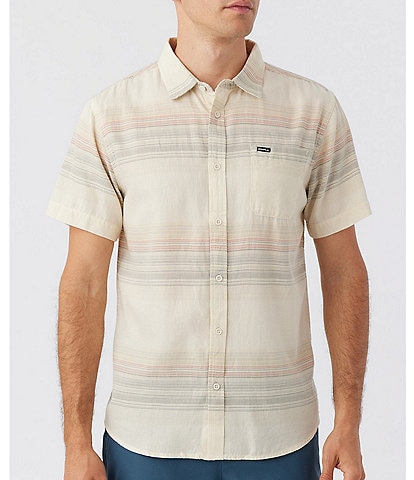 O'Neill Seafaring Stripe Short Sleeve Woven Shirt