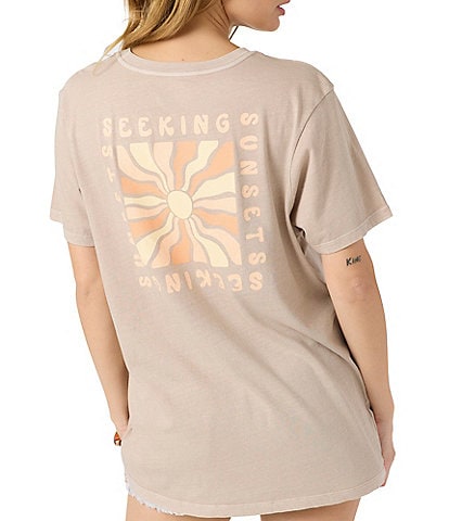 O'Neill Seeking Sunsets Short Sleeve Oversized T-Shirt