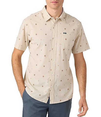 O'Neill Shields Printed Short Sleeve Dobby Shirt
