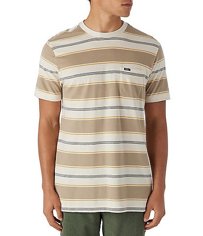 O'Neill Short Sleeve Bolder Yarn-Dyed Striped T-Shirt