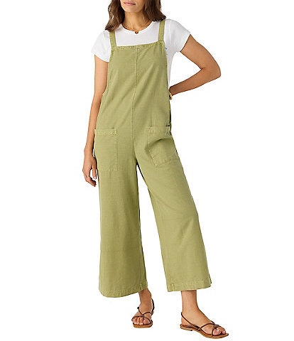 O'Neill Summerlin Sleeveless Linen Blend Overall Jumper