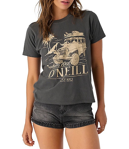 O'Neill Traveling West Short Sleeve Graphic T-Shirt