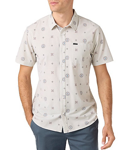 O'Neill TRVLR UPF Traverse Short Sleeve Standard Fit Woven Shirt