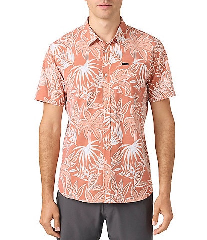 O'Neill TRVLR UPF Traverse Short Sleeve Standard Fit Woven Shirt