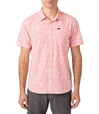 O'Neill TRVLR UPF Traverse Slub Standard-Fit Short Sleeve Woven Shirt