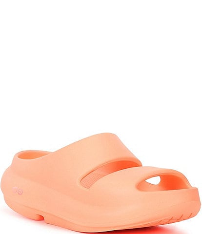 OOFOS Sunburst Ooyea Platform Slide Sandals