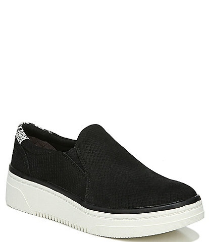 Original Collection by Dr. Scholl's Everywhere Suede Slip-On Platform Sneakers