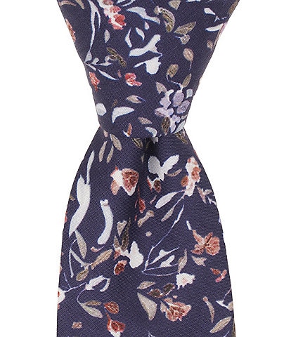Original Penguin Keyes Floral Skinny Tie