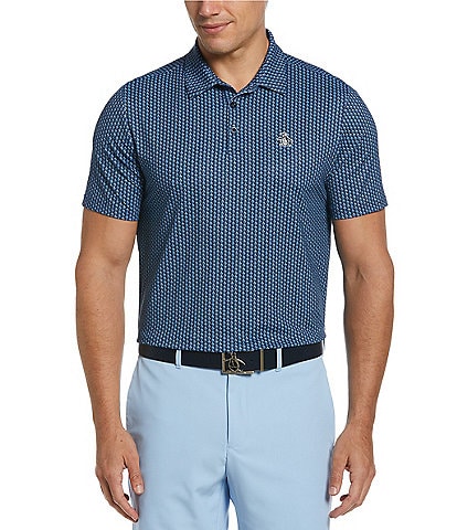 Original Penguin Pete Print Short Sleeve Golf Polo Shirt