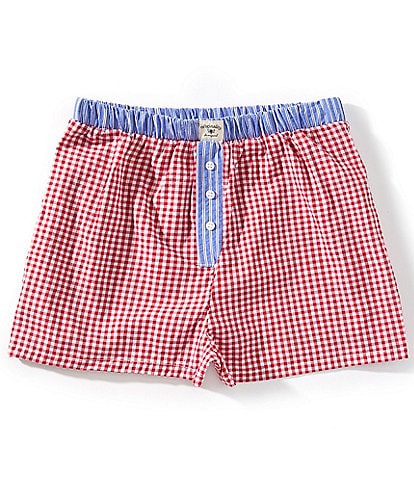 Originality Big Girls 7-16 Gingham Boxer Shorts