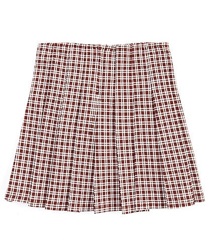 Originality Big Girls 7-16 Plaid Cheer Skort