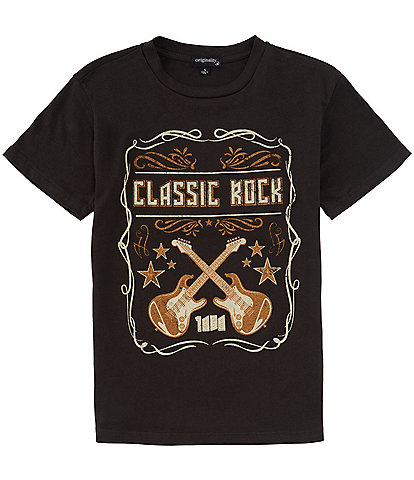 Originality Big Girls 7-16 Short Sleeve Classic Rock OS T-Shirt