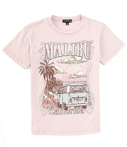 Originality Big Girls 7-16 Short Sleeve Malibu Bus OS T-Shirt