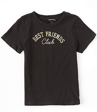 Originality Little Girls 2T-6X Best Friends Club Graphic T-Shirt