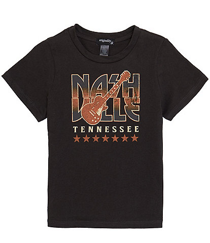 Originality Little Girls 2T-6X Short-Sleeve  Nashville Tennessee Graphic T-Shirt