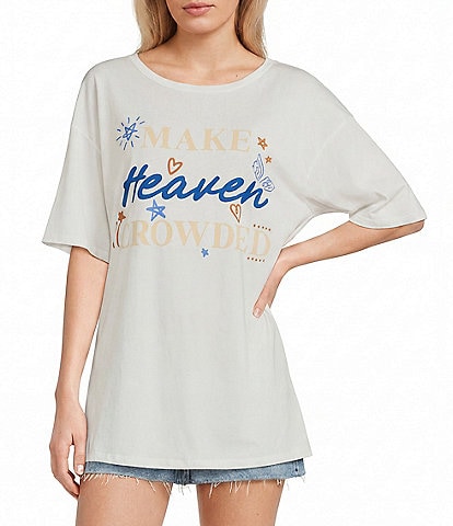Originality Make Heaven Crowded Short Sleeve Tee