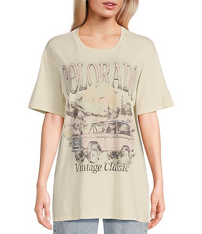 Originality Short Sleeve Colorado Vintage Classic OS Graphic T-Shirt