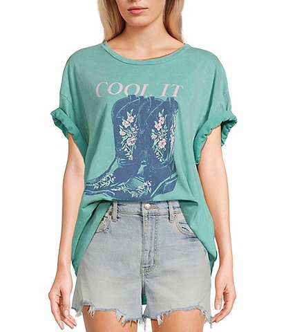 Originality Short Sleeve Cool It Cowboy T-Shirt