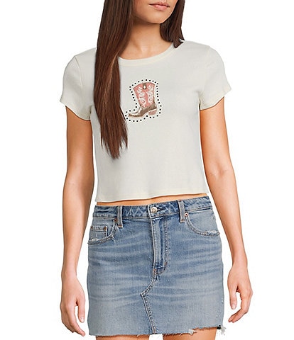 Originality Short-Sleeve Cowboy Boot Baby T-Shirt
