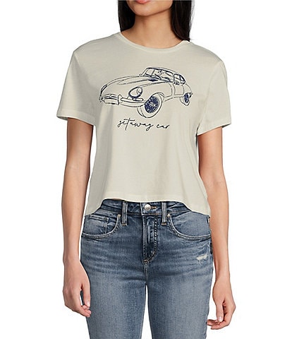 Originality Short Sleeve Getaway Car Girlfriend Graphic T-Shirt