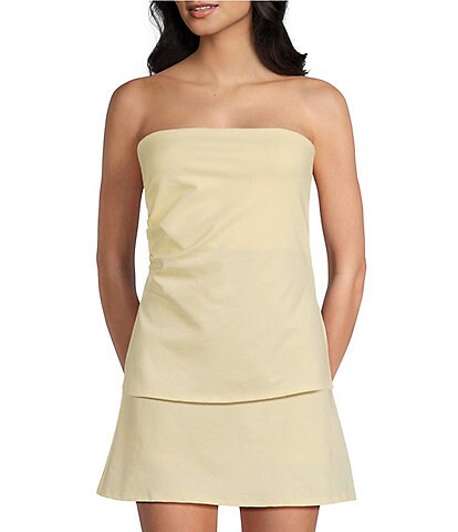 Originality Strapless Side Cinch Top