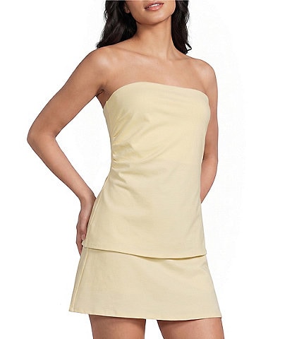 Originality Strapless Side Cinch Top